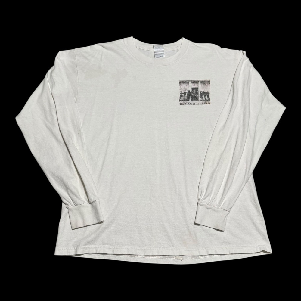 Vintage Gildan 2007 Bruce Springsteen Magic Tour Long Sleeve Shirt Men's L FLAWS